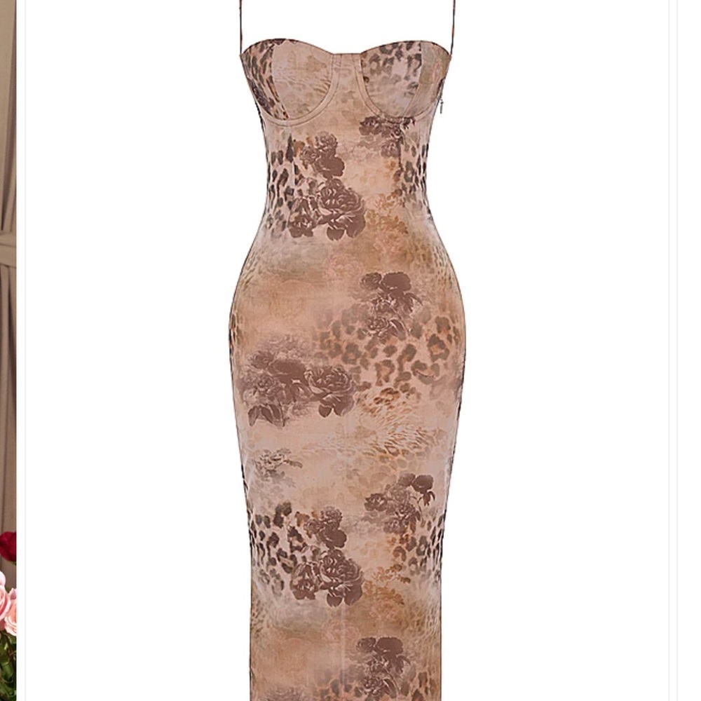 Sepia Edith dress - maxi cocktail dress
